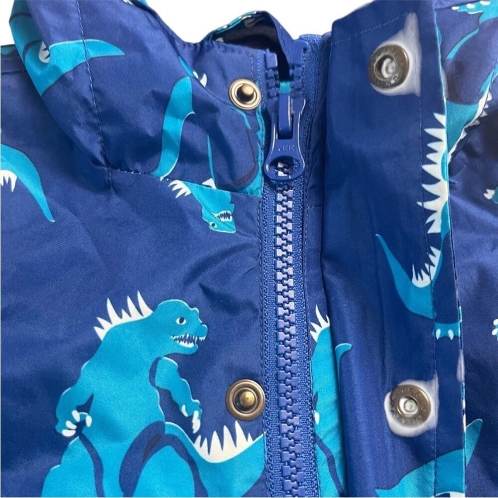 Joe Fresh blue Godzilla Pattern fall/soring Jacket - Picture 5 of 9